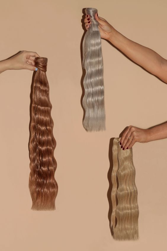 18" Skin Weft Buckle Bunny Luxury Hair Extensions